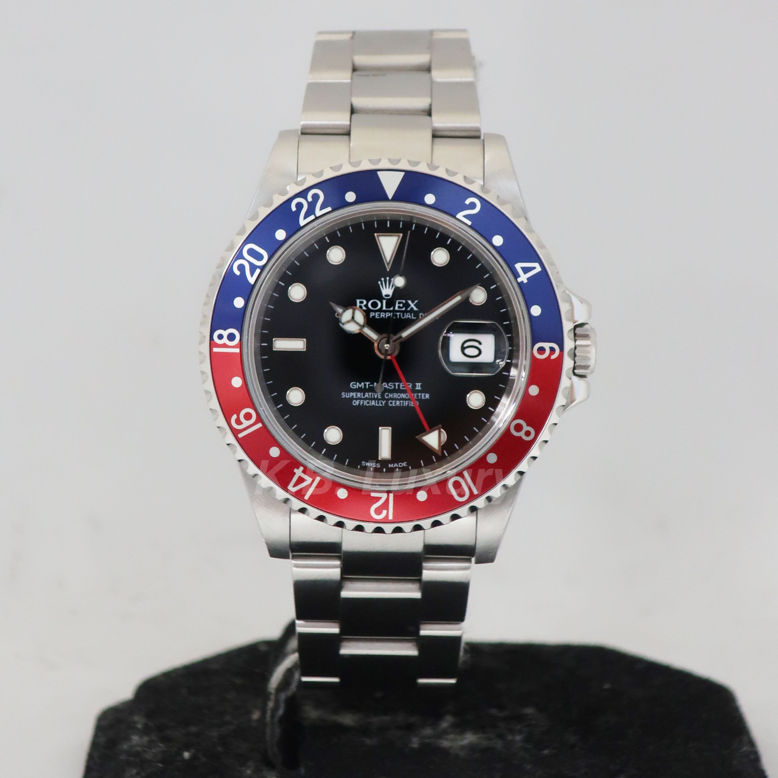 GMT Master II 16710BLRO Pepsi Discontinued K.B. Luxury Watch and Jewellery