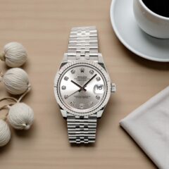 Rolex Datejust 31 Silver Diamonds 278274