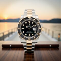 Submariner Two Tone Black 116613LN