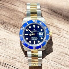 Submariner Two Tone "126613LB" Sunburst Blue