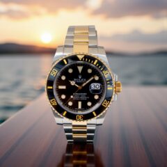 Submariner Two Tone Black 116613LN