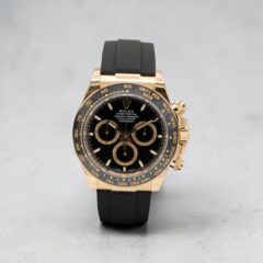 Daytona Yellow Gold Oysterflex Black 126518LN