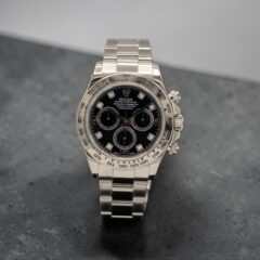 Daytona White Gold 116509