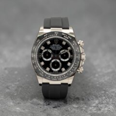 Daytona Oysterflex White Gold 116519LN